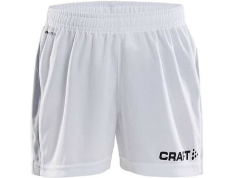 Pantalones para Hombre CRAFT Pro Control Mesh Blanco para Fútbol (122 - 128 cm)