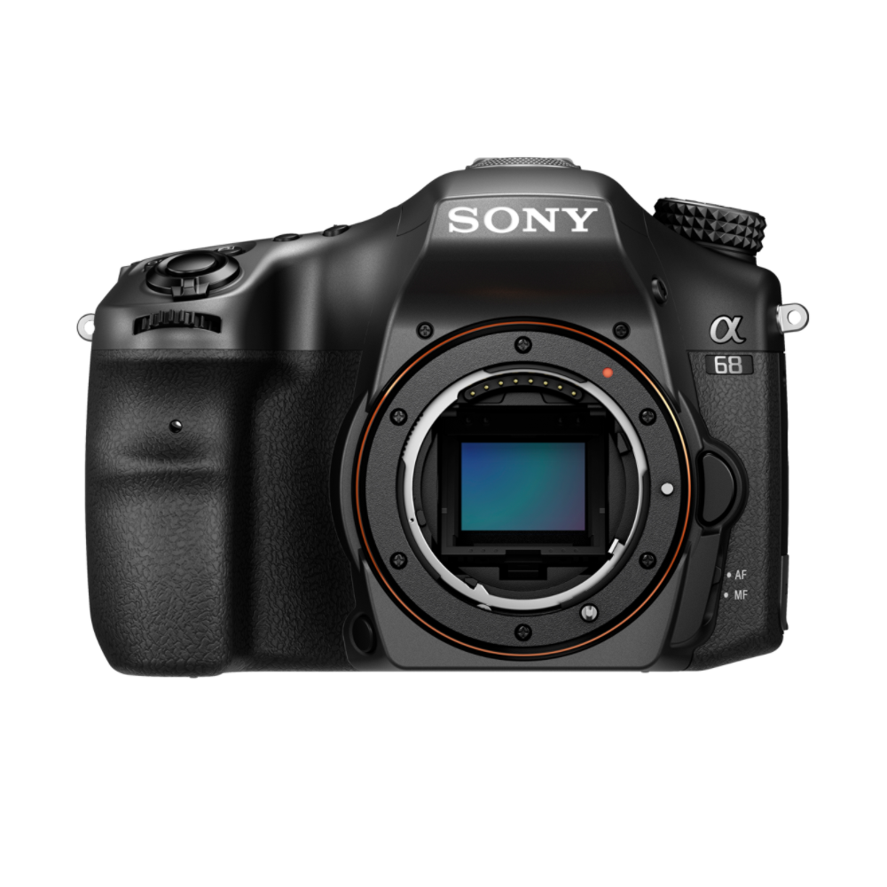 Cámara Mirrorless SONY ALPHA 68 TIPO A + 18-55MM (24.2 MP - Sensor: APS-H - ISO: 100 a 25600)