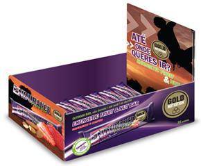 Nutrition Endurance Fruit 15 barritas x 40 gr goldnutrition almendra y 35x40