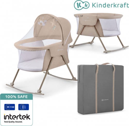 Cuna KINDERKRAFT 3 en 1 Lovi (Beige)