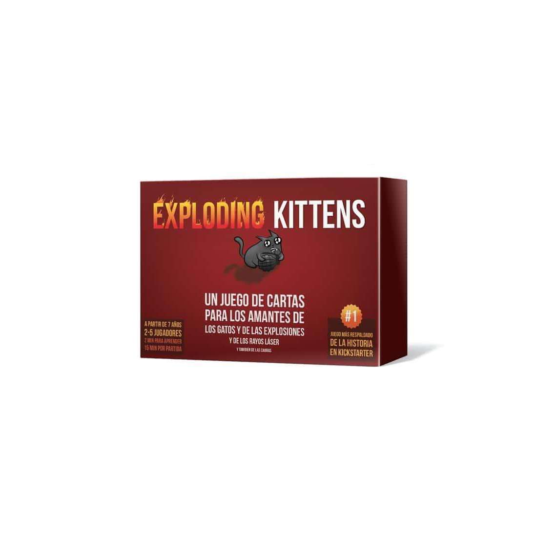 Juego de Cartas ASMODEE Exploding Kittens (Edad Mínima: 8) (Español)