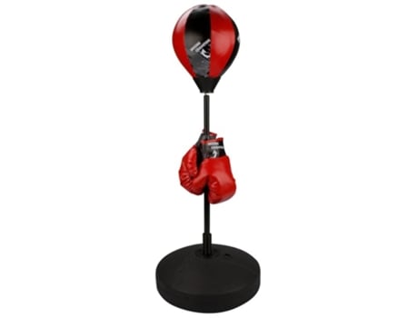 Punching-ball de boxeo para niños Avento 41BE, Negro / Rojo