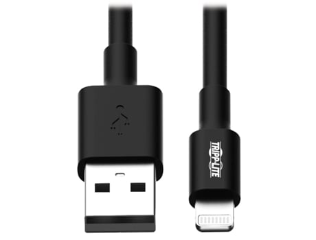 Cable Bk Sincronización Carga Usb Lightning Certificado Mfi TRIPP LITE Negro