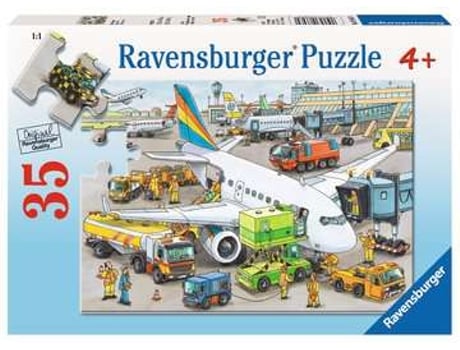 Puzzle RAVENSBURGER Busy Airport rompecabezas 35 pieza(s) Dibujos