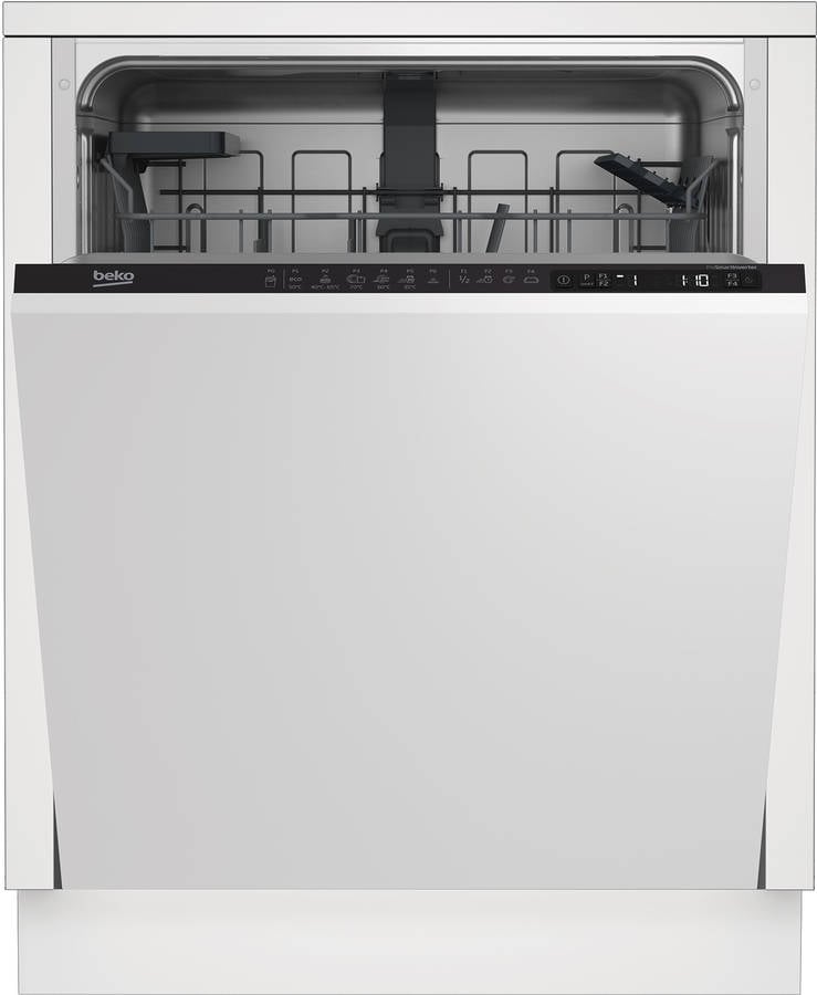 Lavavajillas Integrable BEKO DIN26410 (14 Cubiertos - 59.8 cm - Panel Negro)