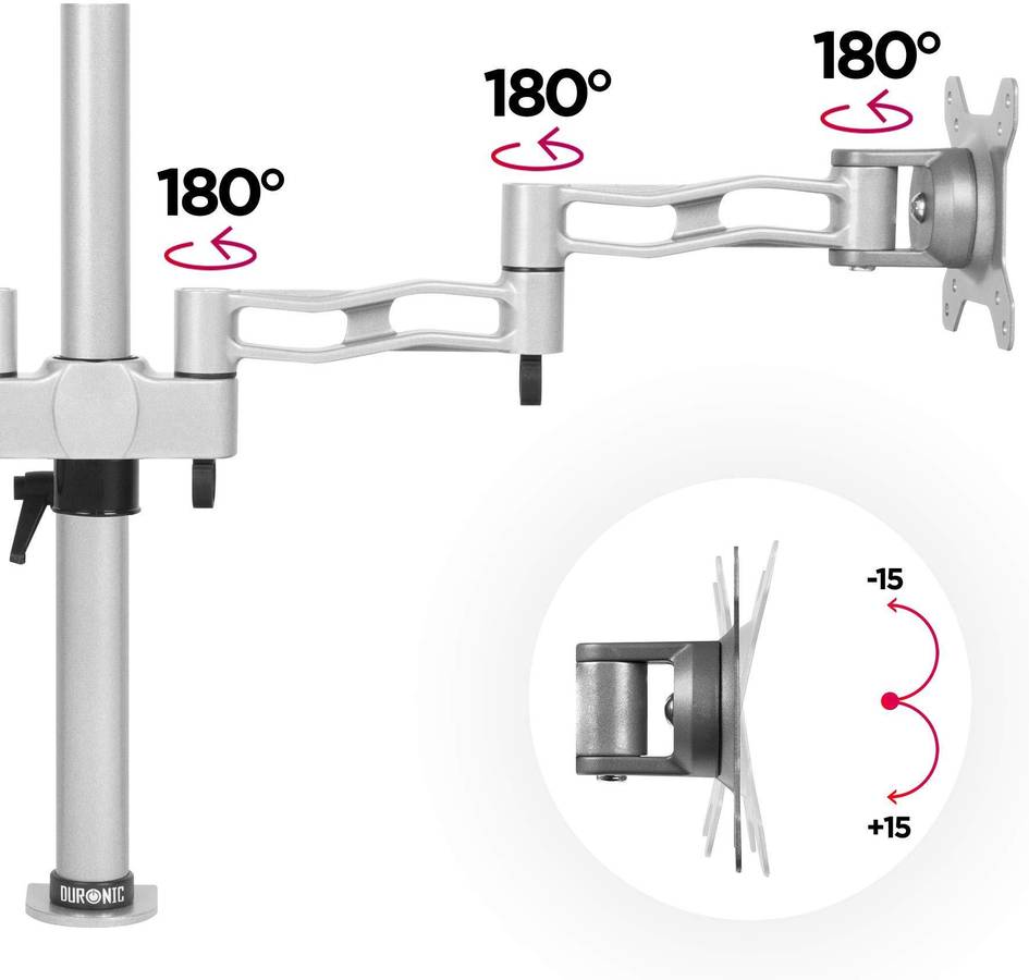 Soporte para Pantalla DURONIC G9-3BPI-DKTW