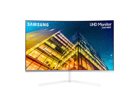 Monitor SAMSUNG U32R591CWP (Blanco - 31,5 - VA - Flicker free - 4K Ultra HD - 4 ms)