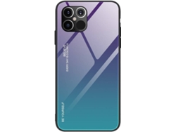 Protector de Pantalla iPhone 12 Pro Max LMOBILE Verde, Morado