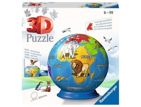 Puzzle RAVENSBURGER Globe Puzle 3D 72 pieza(s) Globo