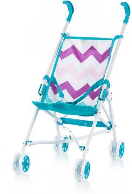 Silla de Muñeca CHIPOLINO Mini Blue Zig Zag