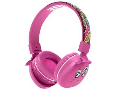 Auriculares AVIZAR KASKJELMONSPK (Bluetooth - Rosa)