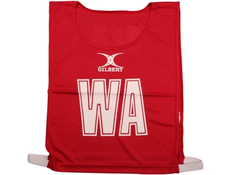 Camiseta Unisex para Rugby GILBERT Monochrome Rojo (M)