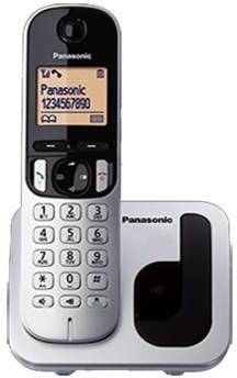 Telefóno PANASONIC KX-TGC210SPS Plateado