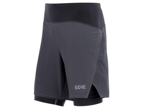 Pantalones para Hombre GORE WEAR R7 2 In 1 Gris para Corrida (XXL)