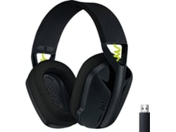 Auriculares Gaming Bluetooth LOGITECH Lightspeed G435 (Over Ear - Multiplataforma - Noise Cancelling - Negro)