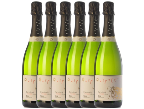 Espumante ESPELT Espelt Escuturit Brut Nature Cava Reserva (0.75 L - 6 unidades)