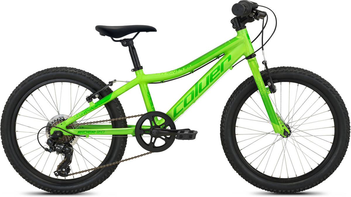 Bicicleta para Niños COLUER Rider 20 20'' (Edad Recomendada: 6-9 - Verde)