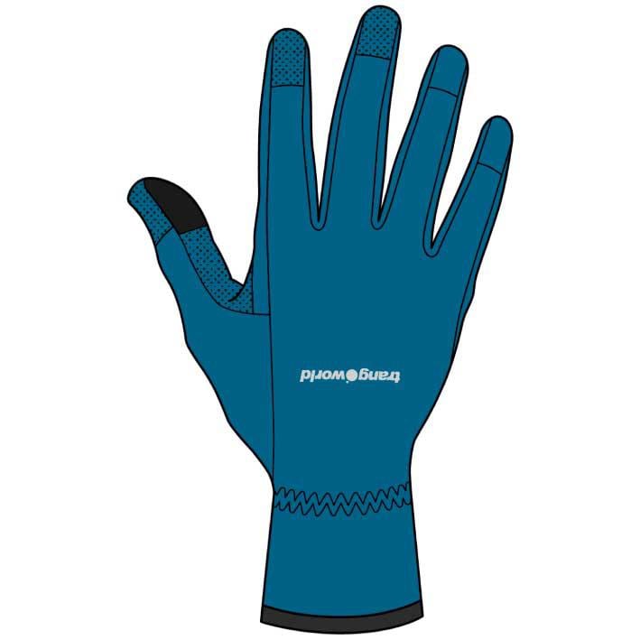 Guantes para Hombre TRANGOWORLD Akme Ds Azul para Montaña (XS)