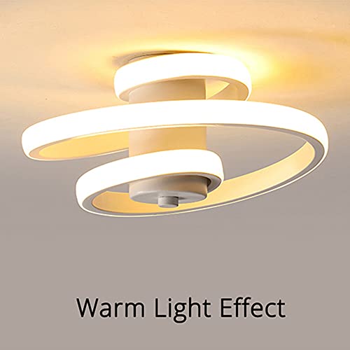 Led Lámpara De techo moderna 24w diseo espiral iluminación dormitorio cocina estar pasillo comedor luz blanco 3000k teto