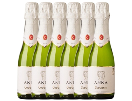 Espumante CODORNÍU Codorníu Anna Brut Cava Reserva (0.2 L - 6 unidades)