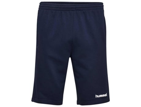 Pantalones Cortos para Hombre HUMMEL Hmlgo Cotton Azul (S)