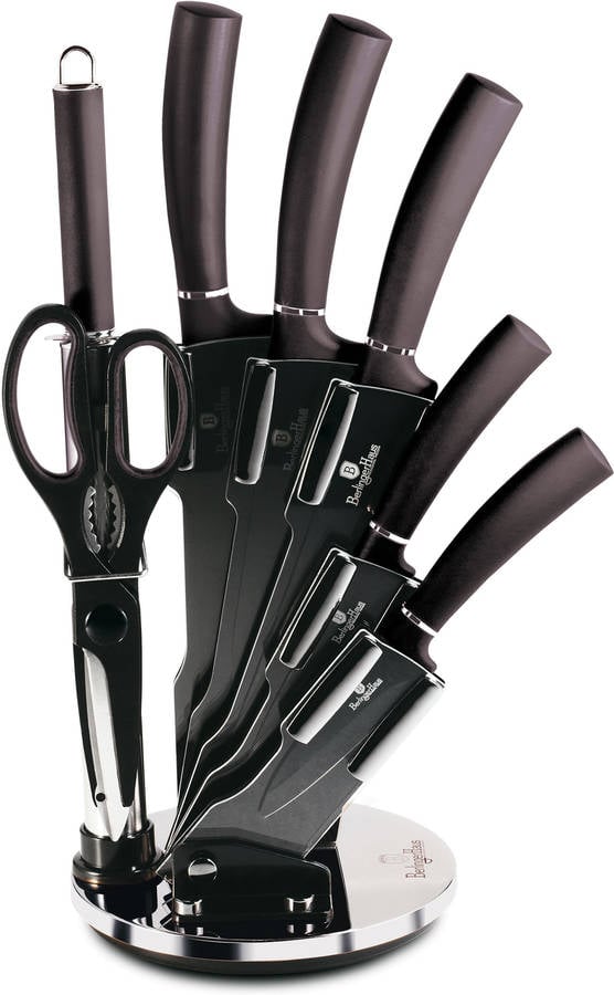 Cuchillos BERLINGER HAUS Carbon Pro Gris (8un)