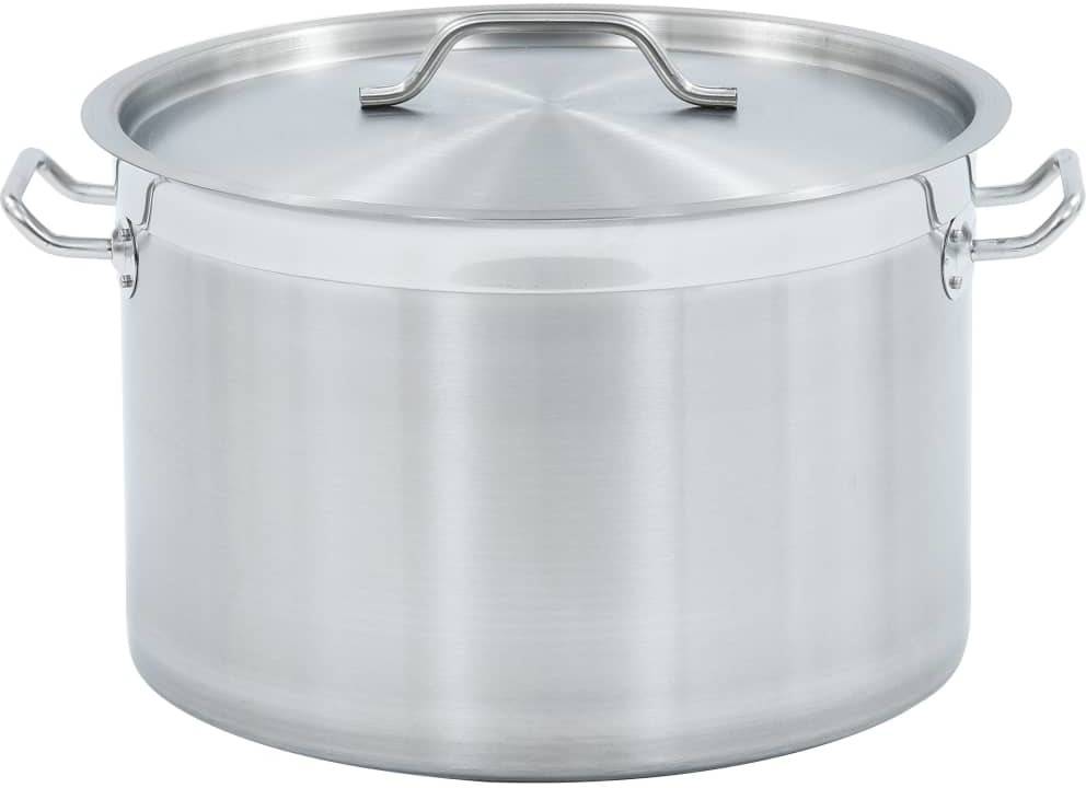 vidaXL Olla de acero inoxidable 32 L 40x26 cm