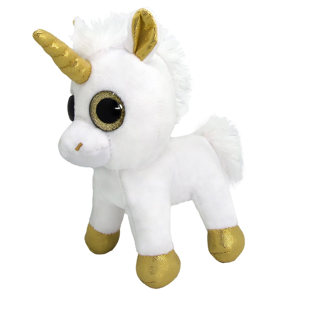 Peluche WILD PLANET Unicornio (12 x 12 x 16 cm - Poliéster)