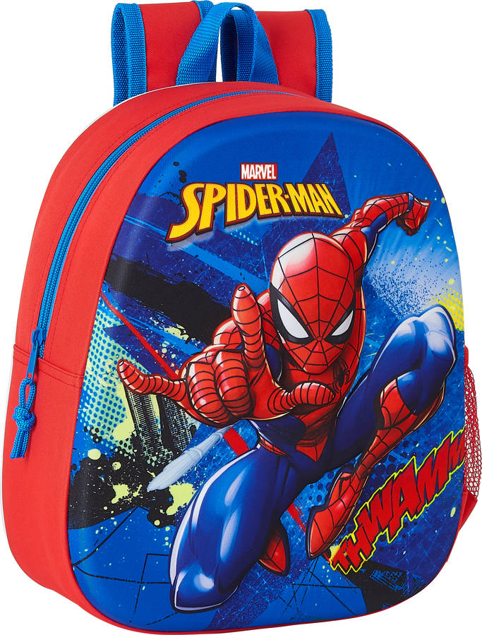 Mochila SAFTA 3D Spider-Man (26x34x11cm)