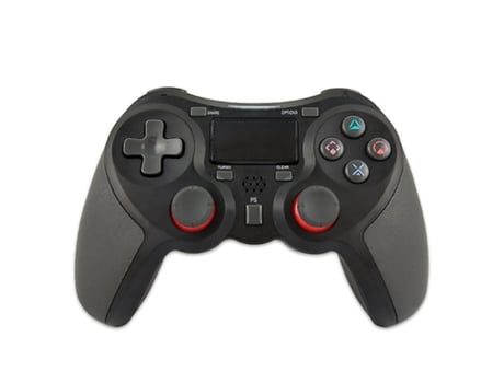 Chronus Controlador de Juegos Inalámbrico Gamepad Inalámbrico Compatible con Playstation 4 / Playstation 3 / Joypad Touch Panel PCnegro BISBISOUS