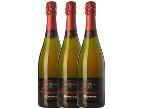 Espumante ROVELLATS Rovellats Imperial Rosé Brut Cava Reserva (0.75 L - 3 unidades)