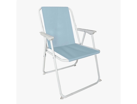 Silla de Playa SUMMER con Brazos Azul 46x52cm VIVA