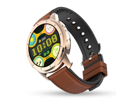 Smartwatch, monitoreo del ritmo cardíaco del sueño, reloj deportivo saludable, dorado CHRONUS