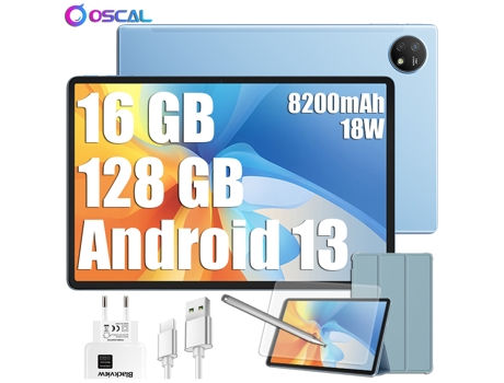 Tablet OSCAL Pad 16 (10.51'' - 16 GB - 128 GB - Azul)