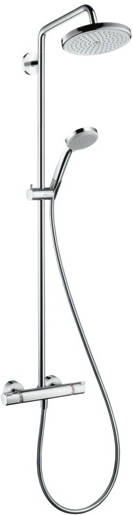 Sistema de ducha HANSGROHE Croma 220 EcoSmart Cromo