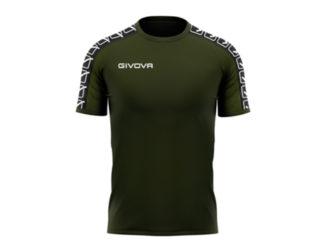 Camiseta para Hombre GIVOVA (3XL - Algodón - Verde)