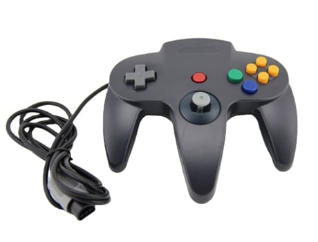 Mando Multiplataforma S/ MARCA N64-Negro