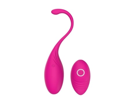 Vibrador con Control Remoto para Estimulación del Punto de la Vagina Juguetes Sexuales para Adultos Impermeables para Mujeres Rosa BISBISOUS