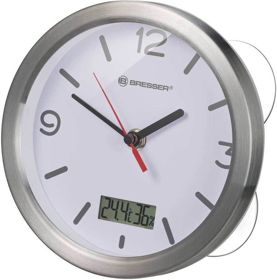 Reloj de Baño BRESSER 8020117 Blanco