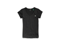 Camiseta para Mujer G-STAR (M - Negro)