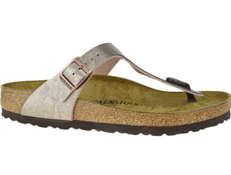 Chanclas Mujer BIRKENSTOCK (38 - Plateado)