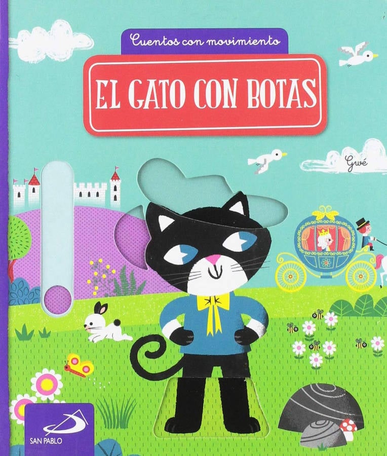 El Gato Con botas cuentos movimiento libro de español