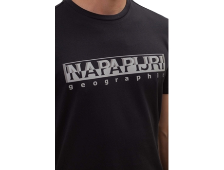 Camiseta de Hombre NAPAPIJRI Negro (S)