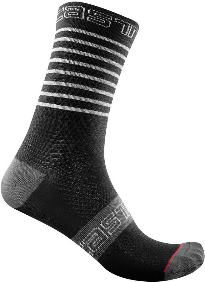 Calcetines para Mujer CASTELLI Superleggera 12 Negro para Ciclismo (EU 35 - 38)