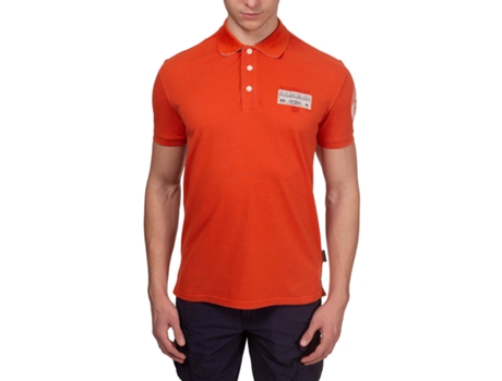 Polo de Hombre NAPAPIJRI Algodón Naranja (L)