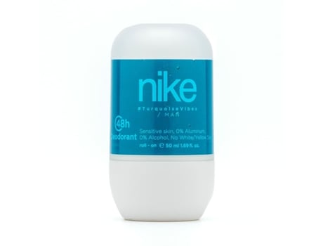 Desodorizante Roll-On Nike Turquoise Vibes Homem 48 horas (50 ml)