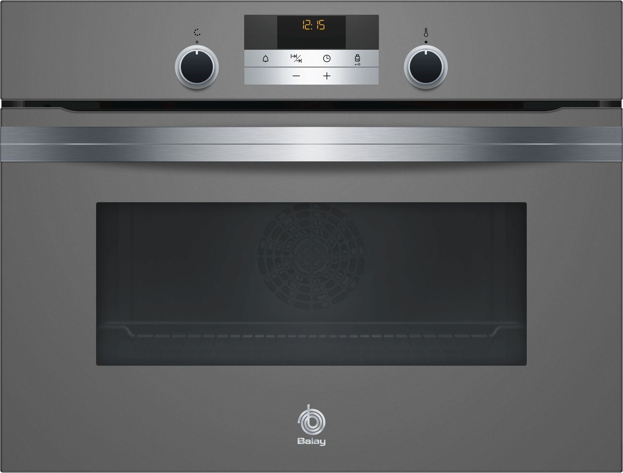 Horno BALAY 3CB5351A0 (47 L - 59.4 cm - Hidrolítico - Gris)