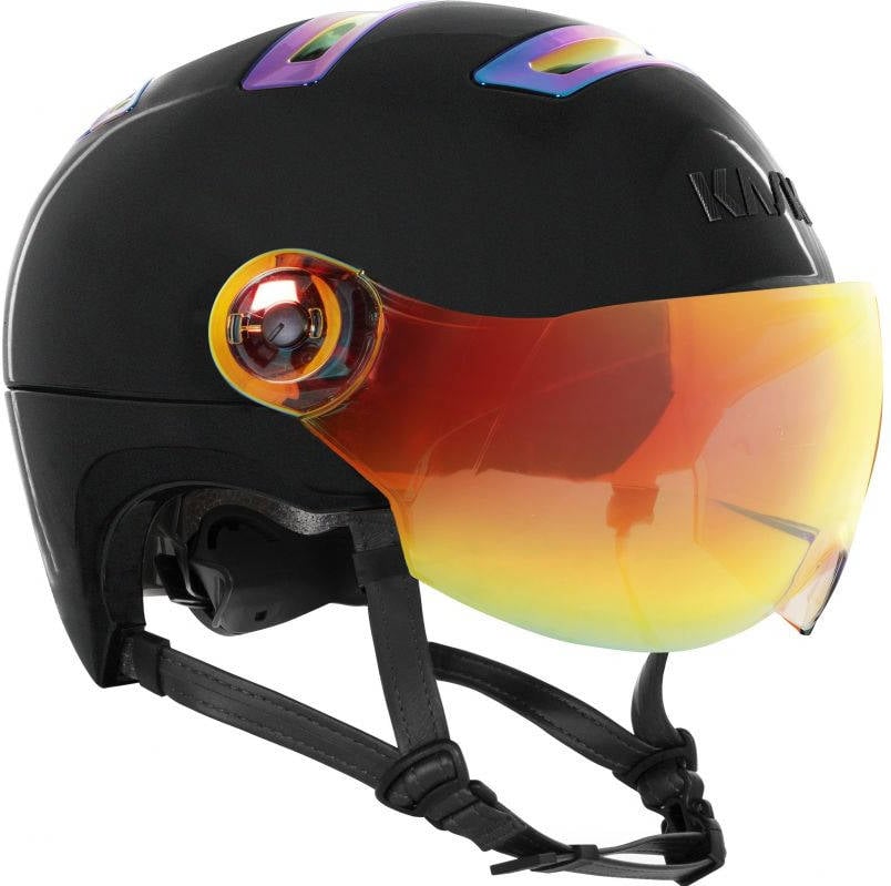 Casco de bicicleta de montaña KASK Urban R - Rainbow (Talla: L/XL - Azul, Negro)