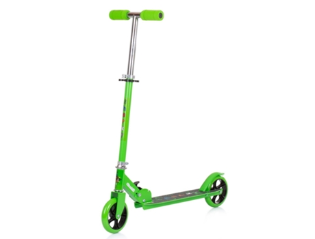 Patinete infantil SHARKY hasta 100 Kg plegable green CHIPOLINO