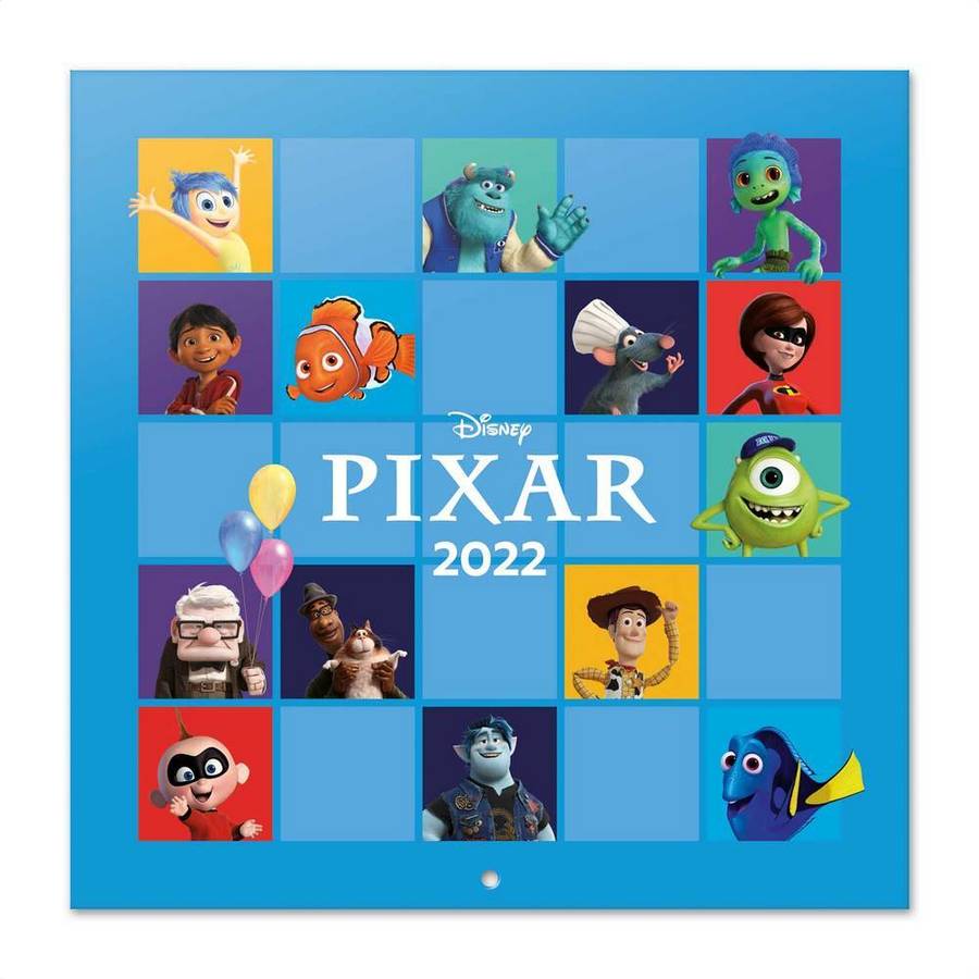 Calendario ERIK EDITORES 2022 30X30 Pixar Movies